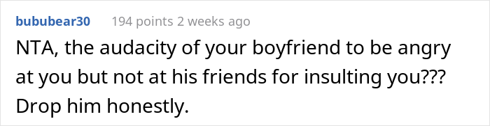 Woman Puts Boyfriend’s Mates In Their Place By Revealing She Makes Twice His Salary After They Called Her A Gold Digger - 29