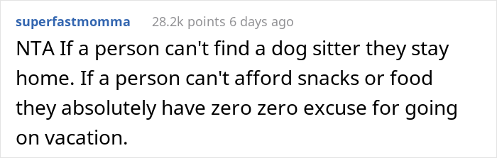 Woman Drops $4,000 For Pet-Free Family Vacation, SIL Tries To Sneak Her Dog Into Airbnb, Woman Cancels And Leaves SIL Stranded - 12