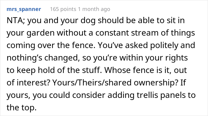 Person Refuses To Put Up With Neighbor's Kid After One Of The Balls He's Constantly Kicking Over The Fence Hits Their Puppy - 16