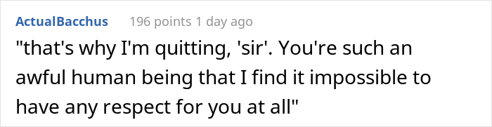 Boss Feels 'Disrespected' And 'Disappointed' After Exhausted Employee Of 4 Years Hands In His Notice