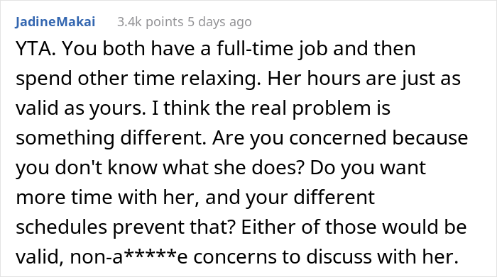 Husband Is Annoyed With Wife Keeping Secrets About Her Job And Having Free Time, Tells Her To Find Another One - 15
