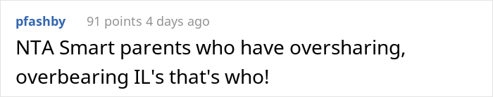 MIL Demands To Know Her Future Granddaughter’s Name, Woman Lies To Her, Almost Certain She’ll Post It Online, And Isn’t Wrong - 25