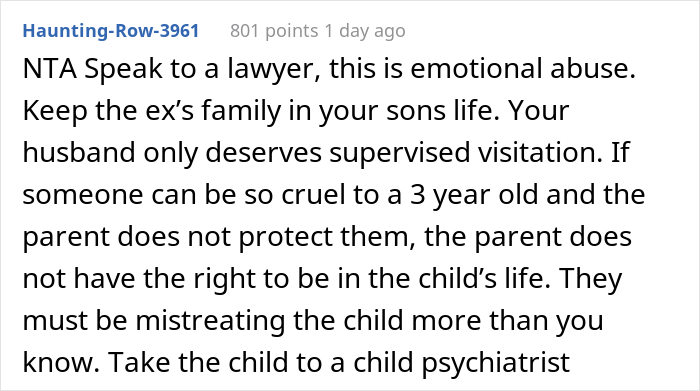 Family Drama Arises As Ex's New Girlfriend Throws Out 3 Y.O. Step-Son's Homemade Blanket, Mom Sets Her Straight By Complaining To In-Laws - 23