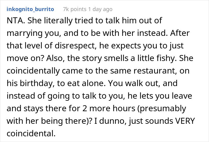 Wife Offers Her Seat To Husband's Female Friend Who Previously Confessed She Had Feelings For Him And Goes Home, Husband Is Mad She Ruined His 30th Birthday