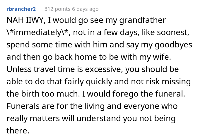 "Am I The Jerk For Wanting To Go Somewhere While My Wife Is Almost Due?"