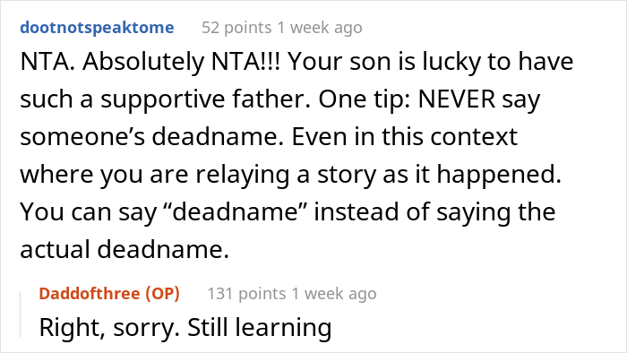 “Am I The Jerk For Storming Off From My Sister’s Wedding After She Deadnamed My Son?” “Am I The Jerk For Storming Off From My Sister’s Wedding After She Deadnamed My Son?”