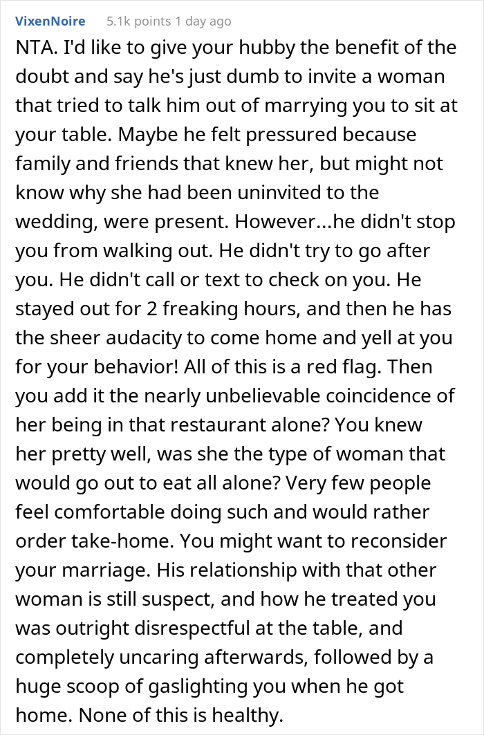Wife Offers Her Seat To Husband's Female Friend Who Previously Confessed She Had Feelings For Him And Goes Home, Husband Is Mad She Ruined His 30th Birthday