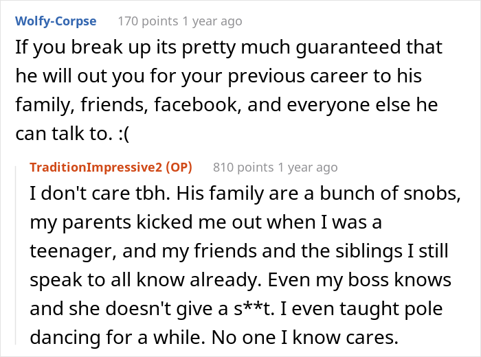 "He Didn't Want To Live In A Flat That Was Bought With &lsquo;Stripper Money&rsquo;": Woman Won't Sell Her Flat, Relationship Drama Ensues