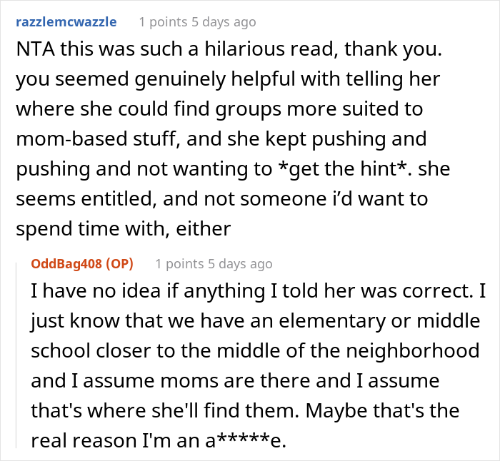 "She Got Visibly Angry And Asked If My Husband Was As Big Of A Jerk As I Was": Woman Told New Neighbor She Doesn't Want To be Friends
