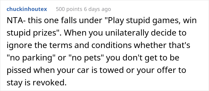 Woman Drops $4,000 For Pet-Free Family Vacation, SIL Tries To Sneak Her Dog Into Airbnb, Woman Cancels And Leaves SIL Stranded - 18