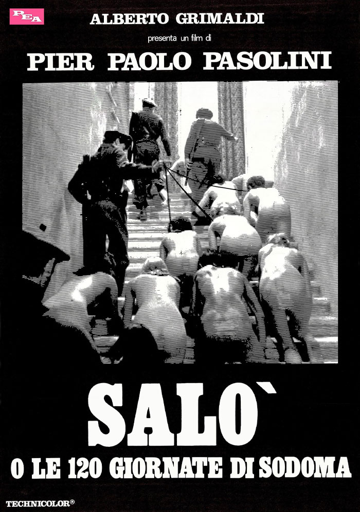 Poster for “ Salò, Or The 120 Days Of Sodom”