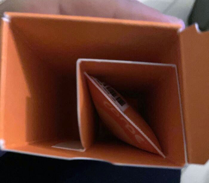 The Cream's I Bought Box Has More Air Than A Lay's Bag, And The Cream Itself Wasn't Full Either