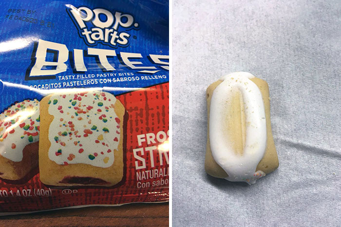 On The Left Is The Packaging, And On The Right Is The Product. They Lied To Me