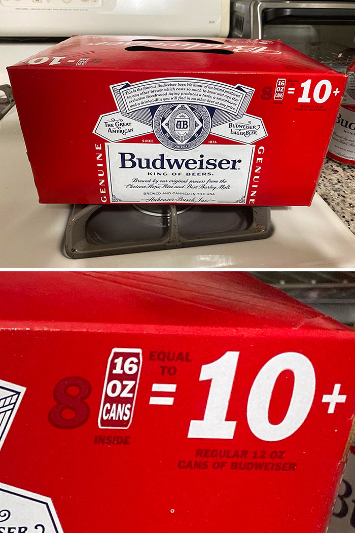 I Thought I Was Getting 10 Cans