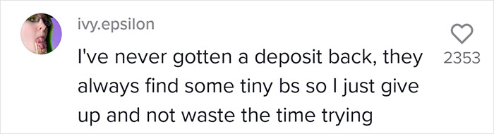 “I’m Literally Doing This Because They Will Take My Deposit”: Tenant Vents About The Reality Of Renting, Says Landlords Will Take Deposits For “Anything” “I’m Literally Doing This Because They Will Take My Deposit”: Tenant Vents About The Reality Of Renting, Says Landlords Will Take Deposits For “Anything”