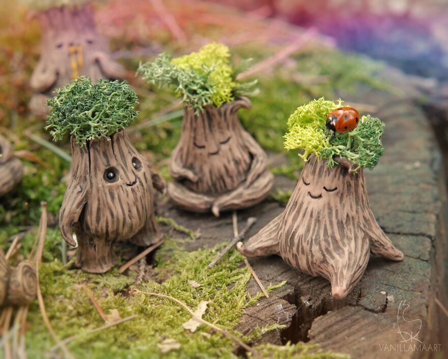 I Make These Little Forest Creatures Inspired By Nature And Fantasy.