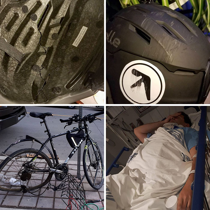 This Is My Favorite Helmet Because It Saved My Life