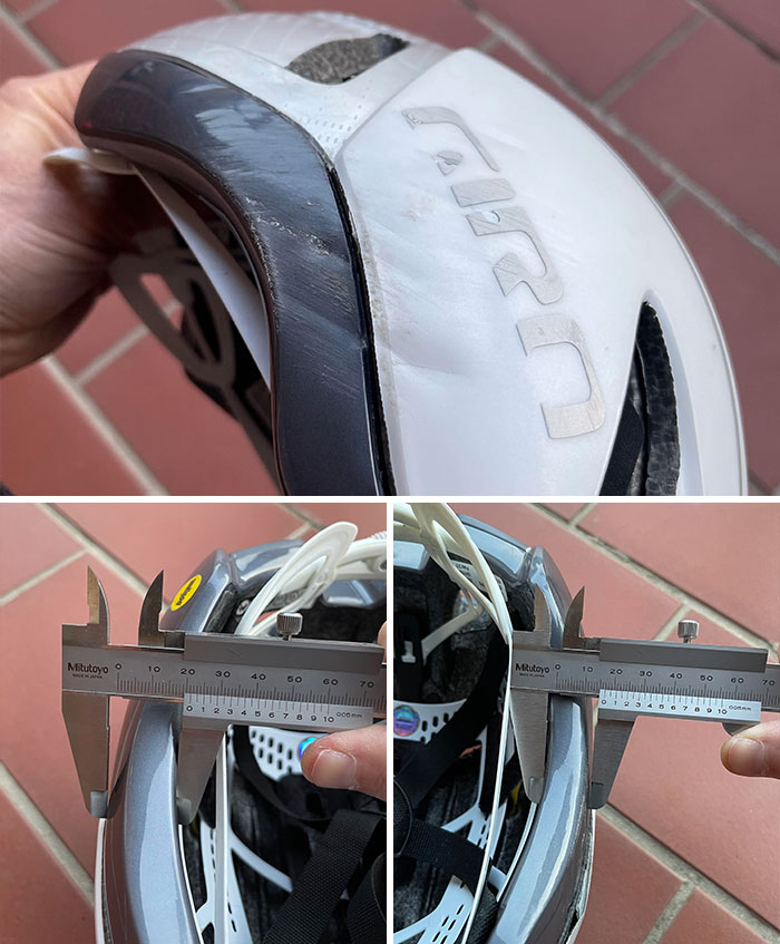 I Wear A Helmet All The Time, But I'm Still Super Thankful I Had This On. It Saved Me (Or My Family) A Ton Of Grief