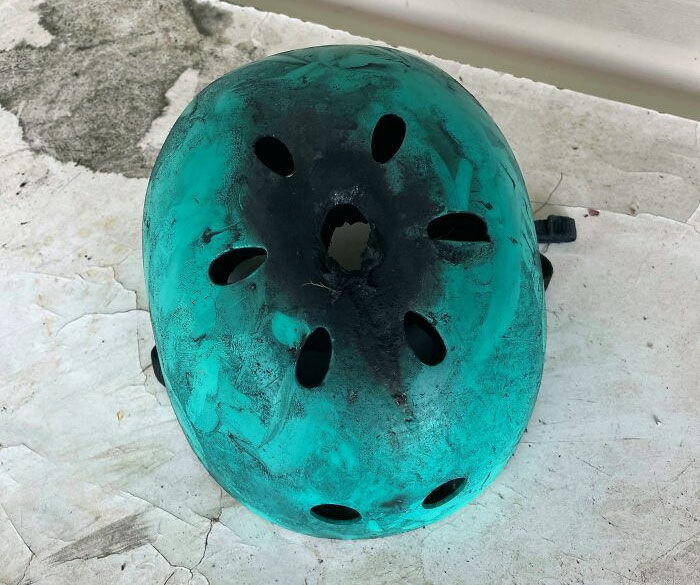 Will Always Wear A Helmet From Now On