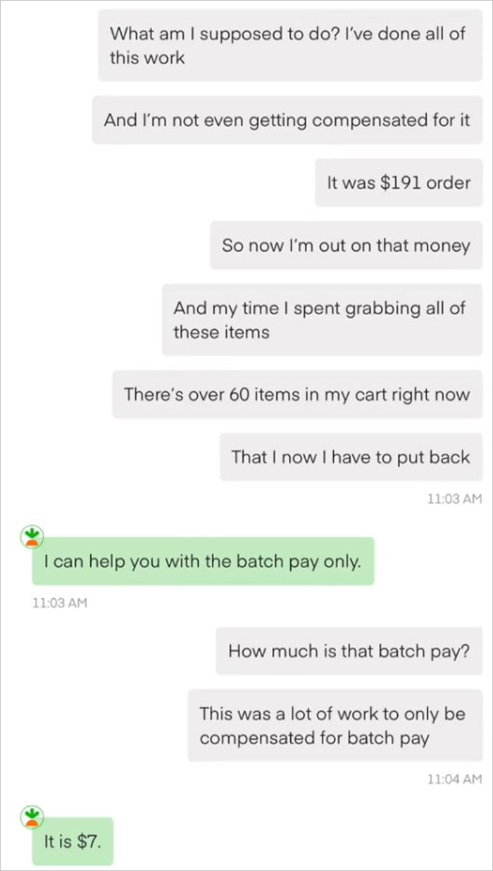 Woman Is Livid After Her 125-Item Instacart Order Is Canceled In The Middle Of Shopping, Takes It To TikTok And Goes Viral With Nearly 360K Views