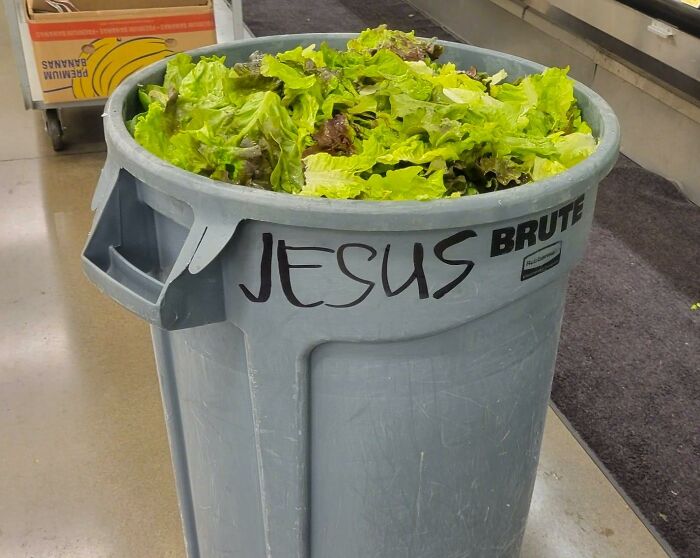 "Take This Lettuce, It Is My Body."