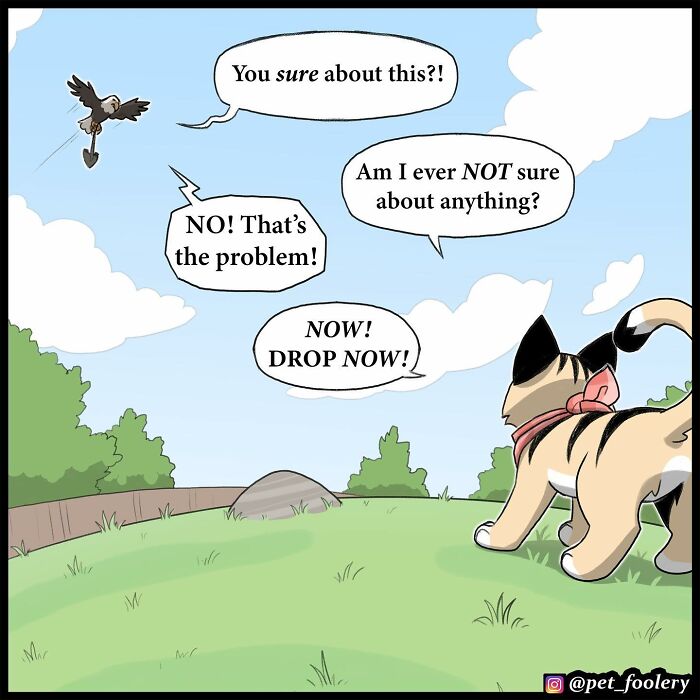 Artist Illustrates True Animal Friendship Between Pixie And Brutus, And Here Are 9 Of His Newest Comic Strips - 13