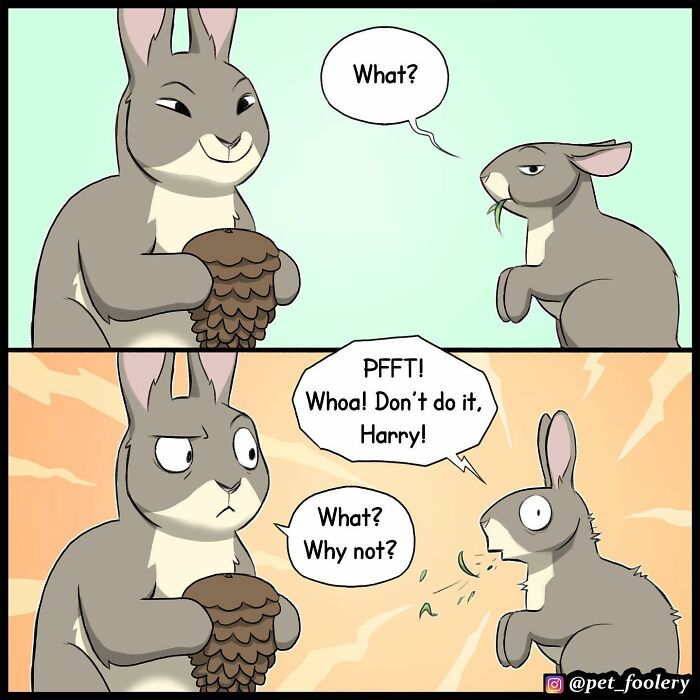 Artist Illustrates True Animal Friendship Between Pixie And Brutus, And Here Are 9 Of His Newest Comic Strips - 17