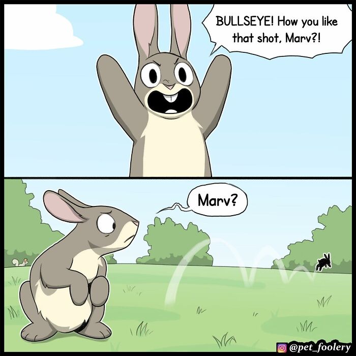 Artist Illustrates True Animal Friendship Between Pixie And Brutus, And Here Are 9 Of His Newest Comic Strips - 20