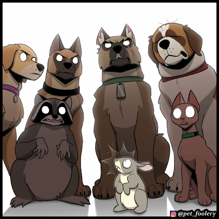 Artist Illustrates True Animal Friendship Between Pixie And Brutus, And Here Are 9 Of His Newest Comic Strips - 21