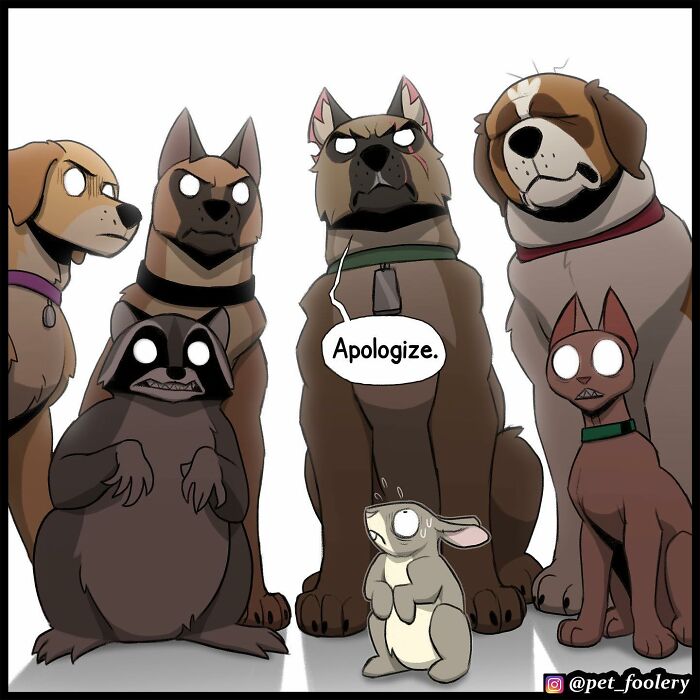 Artist Illustrates True Animal Friendship Between Pixie And Brutus, And Here Are 9 Of His Newest Comic Strips - 22