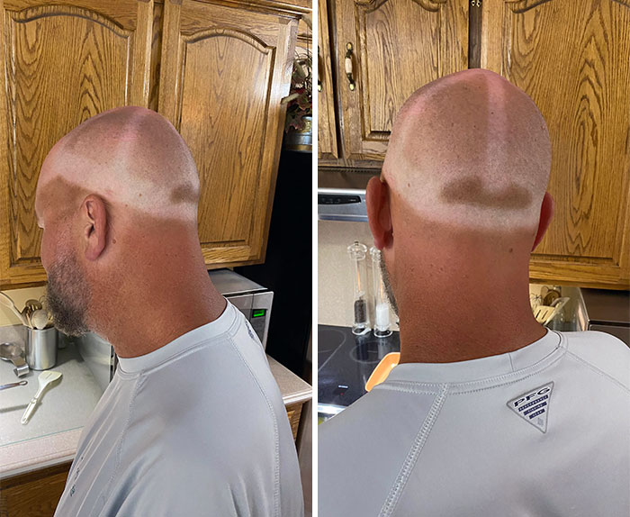 My Brother Works Outdoors, And Wears The Same Hat Every Day