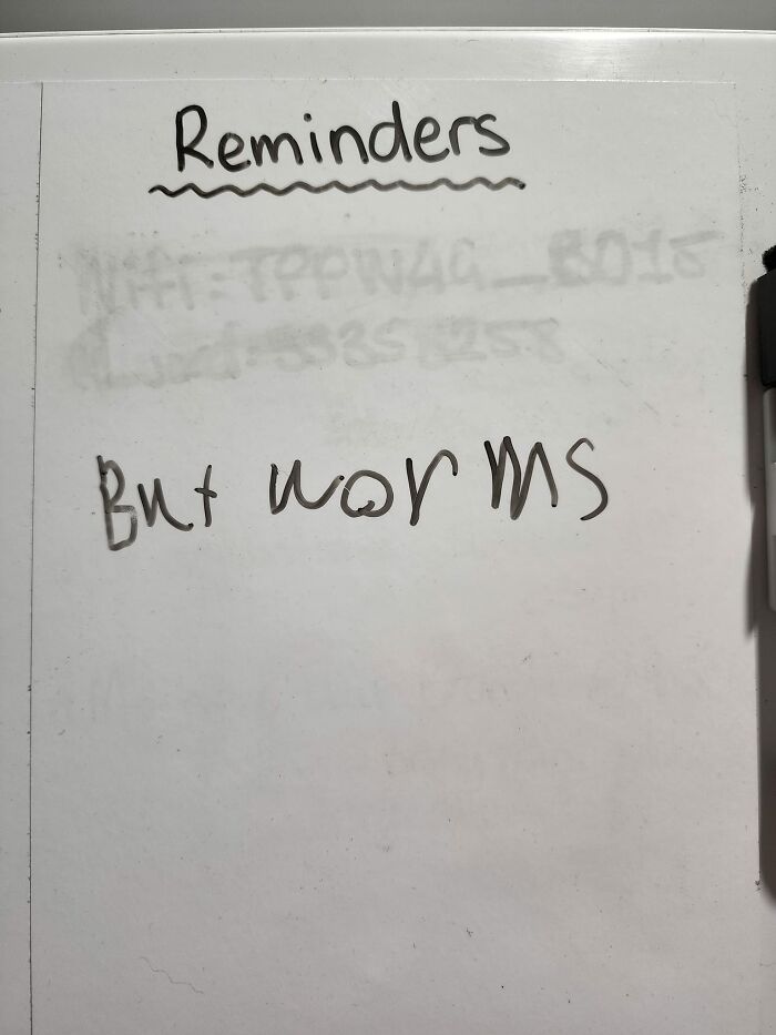 My 8yo Wrote This On Our Fridge. But What Does It Mean??