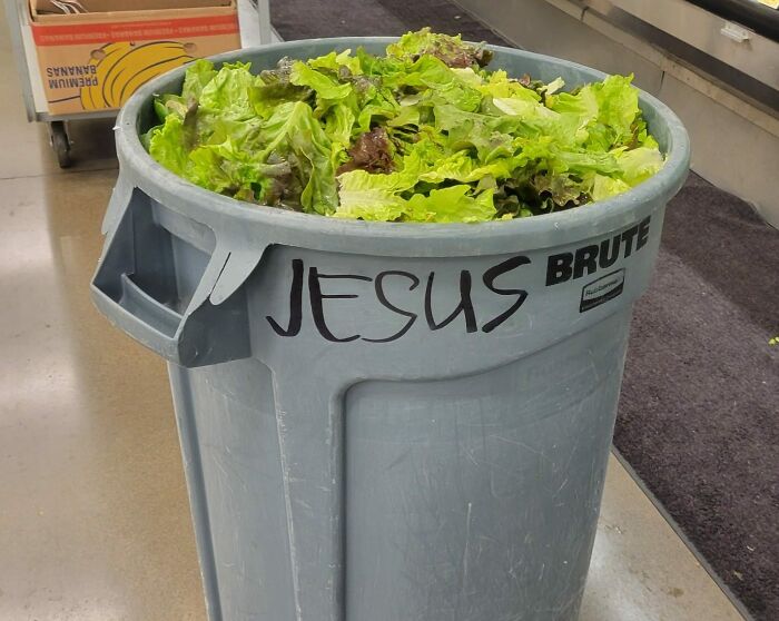 "Take This Lettuce, It Is My Body"