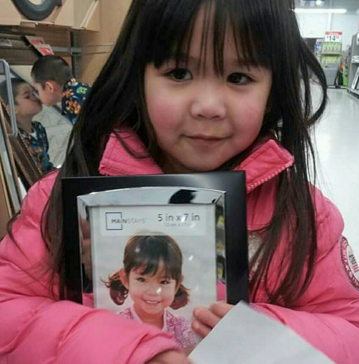 My Daughter Thought This Was Her. Bonus: My Son In The Background