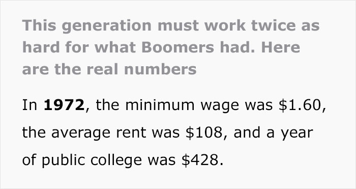 "It's Simply Impossible To Do So On Your Own": Person Proves Why The Boomer Generation Had It Twice As Easy As Gen Z