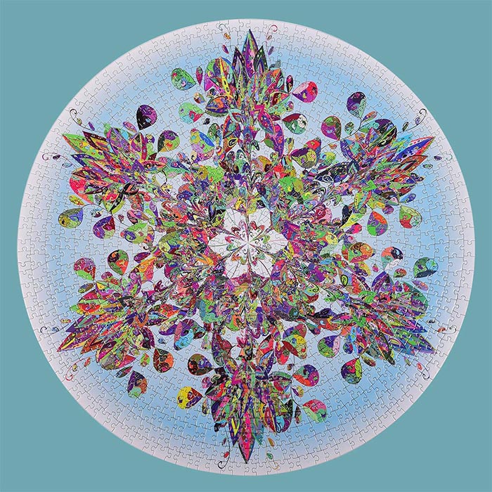 Copo de nieve de cristal