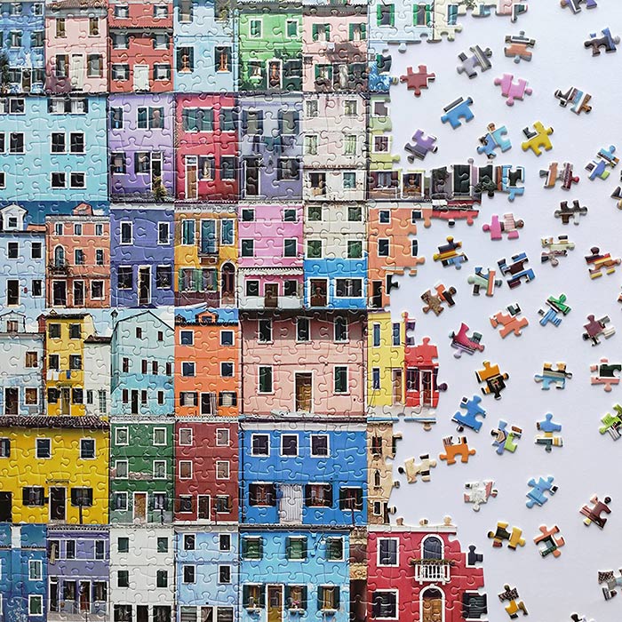 Multicolor World Building Doors And Windows