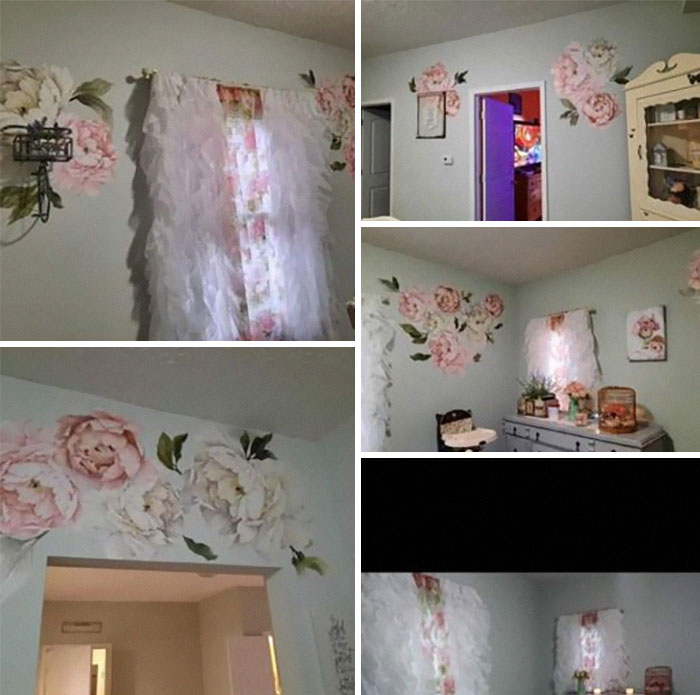 No, This Is Not An 8 Year Old Bedroom, This Is A Grown Woman's Dining Room. She Wanted To Know What Color Rug She Should Get