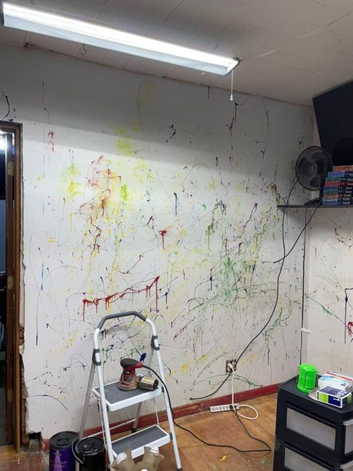 I Am Home Shaming Myself After Letting Them Have At It Years Ago I Am Now Paying The Price Of Building A Memory. Trying To Sand Down The Bumps It’s Not Working