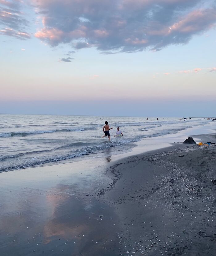 Dad And Little Brother. ( Northern Iran )