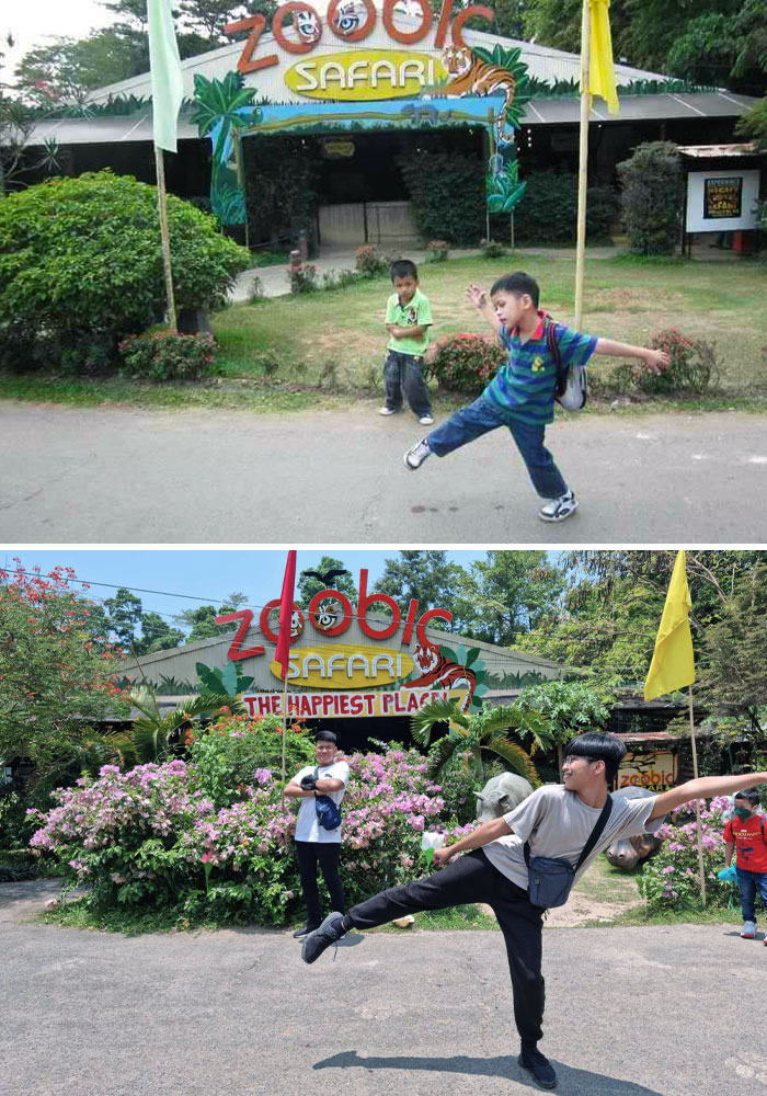 Me And My Brother Around 10 Years Later