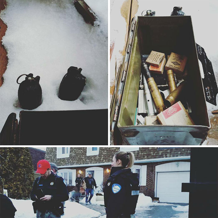 My Friend Is Renovating A House And Found A Lock Box. Police Shut Them Down When Contents Were Revealed