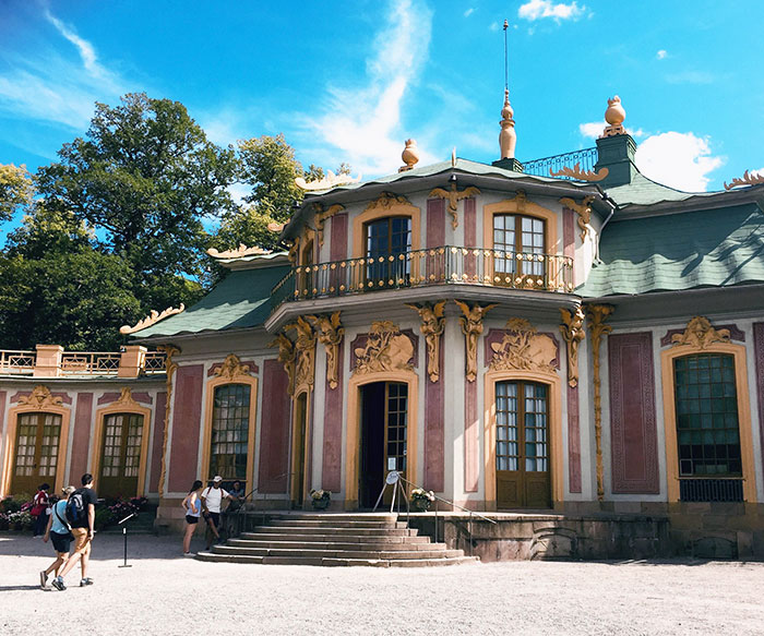 The Chinese Pavilion, Located On The Drottningholm Palace Grounds In Stockholm, Sweden. It Is A UNESCO World Heritage Site