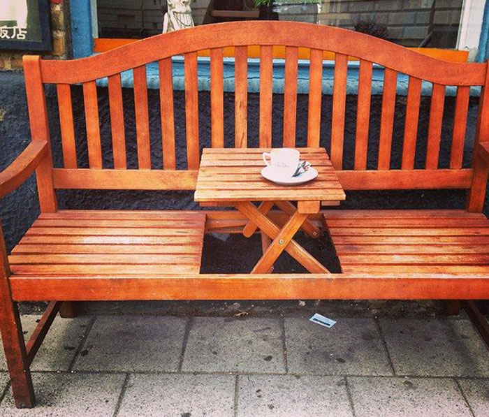 Couple Friendly Benches In Sweden