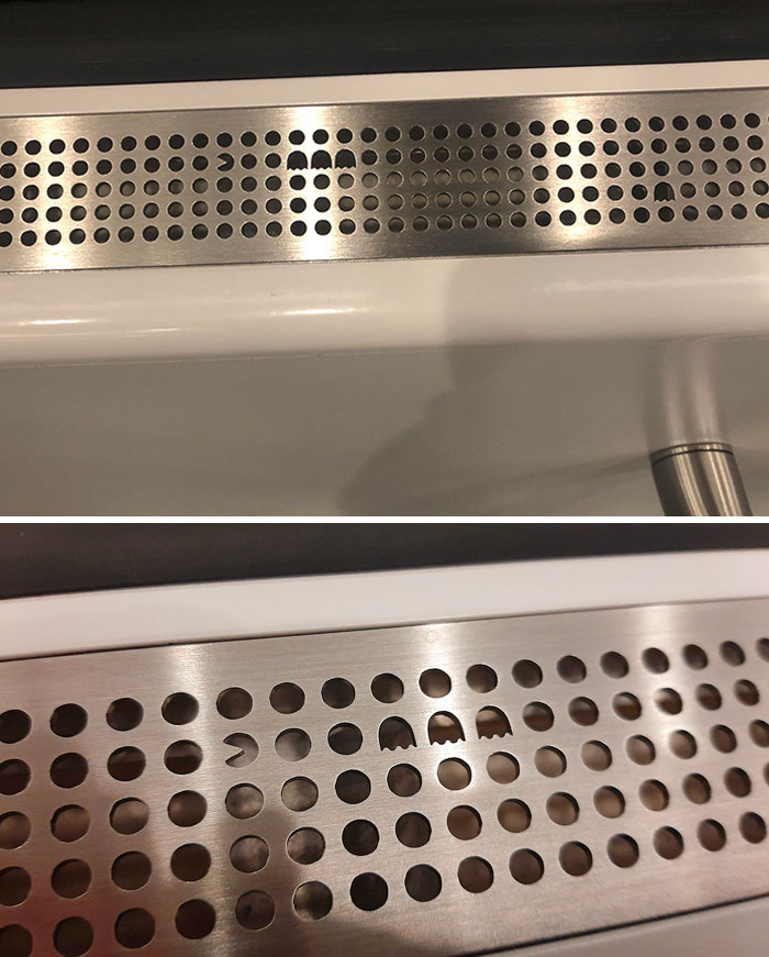 The Air Vents On A Subway In Stockholm Have A Hidden Pacman Easter Egg