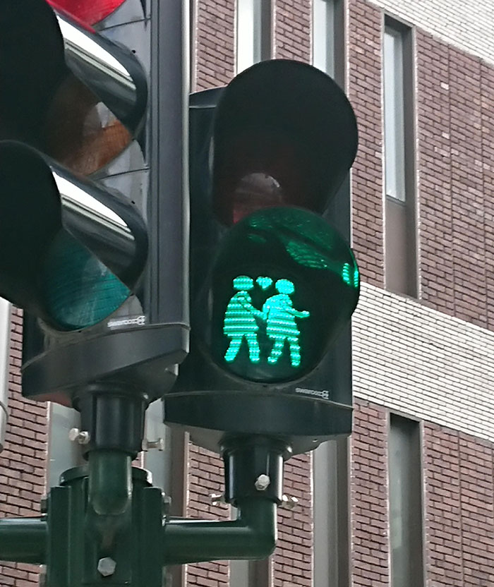 This Crosswalk In Stockholm