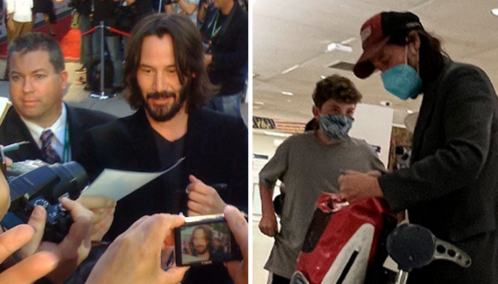 Twitter User Shares A Wholesome Conversation He Overheard At The Airport Between Keanu Reeves And A Fan, Tweet Goes Viral With Over 300k Likes