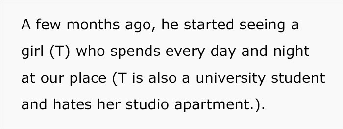 Drama Ensues After This Guy Tells Roommate His Entitled Girlfriend Can't Stay Over Anymore Drama Ensues After This Guy Tells Roommate His Entitled Girlfriend Can't Stay Over Anymore