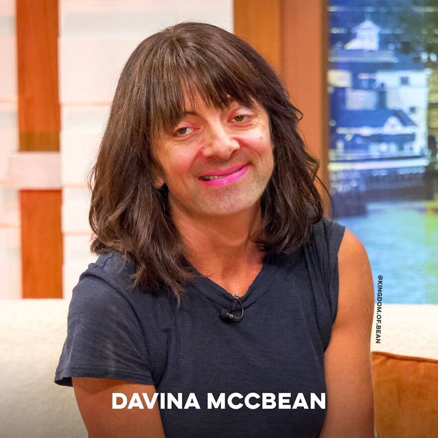 Davina Mccall As Mr. Bean