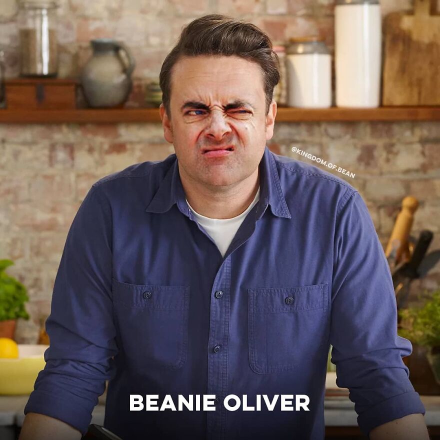 Jamie Oliver As Mr. Bean